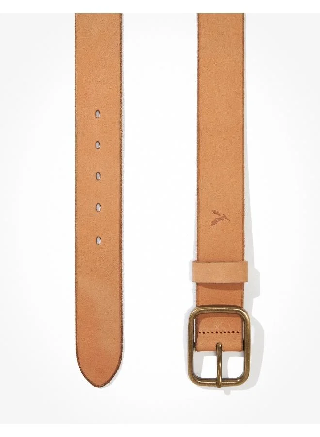 American Eagle Raw Edge Leather Belt