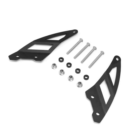 Wsays Upper Roof Windshield LED Light Bar Mounting Bracket Compatible with Can Am Maverick R R Max 20242026 - Image 1