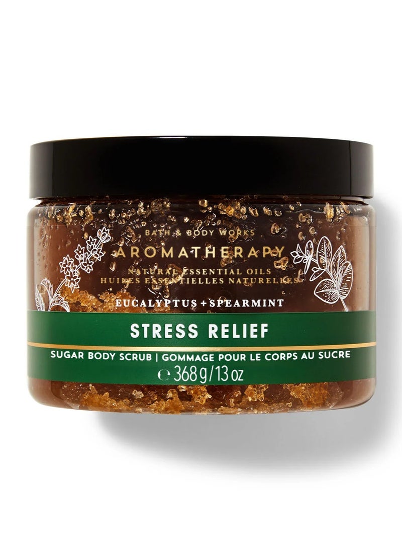 باث آند بودي وركس Aromatherapy Stress Relief Eucalyptus + Spearmint  Sugar Body Scrub 368g