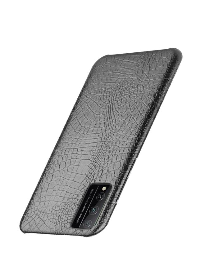 زبون جراب لهاتف Huawei Honor Play 4T Pro مقاوم للصدمات مصنوع من جلد التمساح PC + PU - Image 3