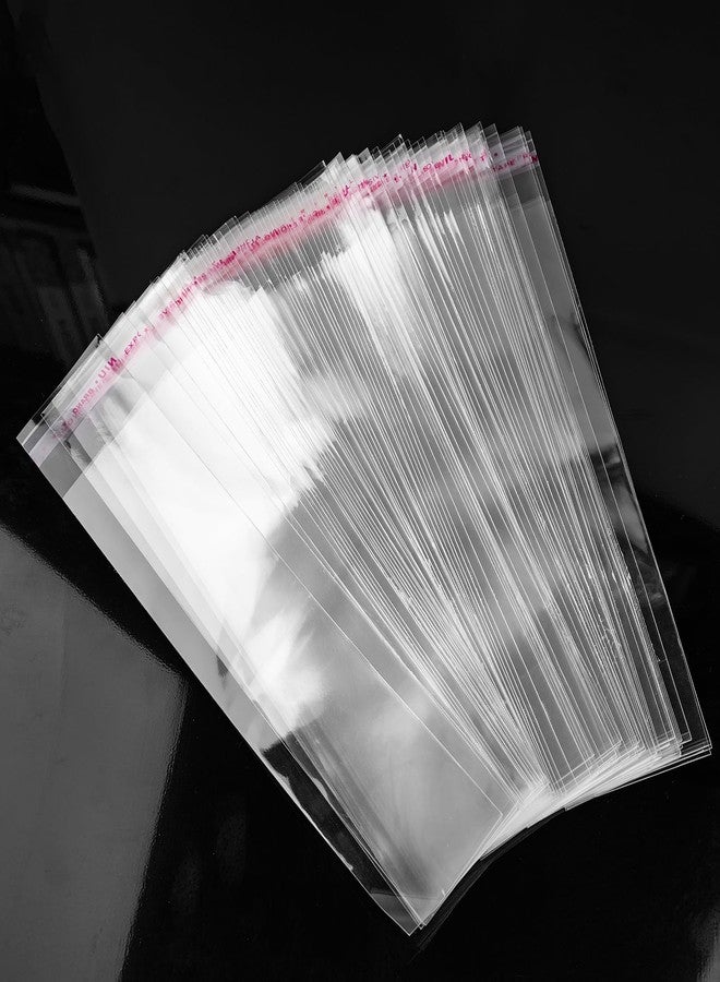 FVOLREM 220 Pcs 2x10 Inch Self-Sealing Clear Cellophane Bags, Resealable Plastic Pretzel Rod Bags for Candy, Cookies, Treats, Jewelry, Party Favors & Small Product Packaging - Image 4