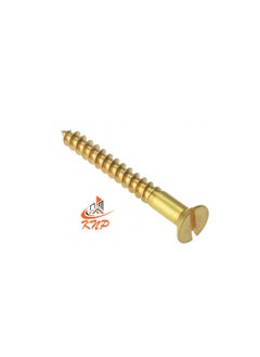 Generic KNP Brass Slotted Countersunk Head Screws - Pack of 200 (1/2" x 6g)  - Image 2