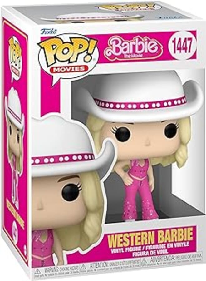 Funko POP! Movies: Barbie - Cowgirl Barbie - Collectable Vinyl Figure - Gift Idea - Official Merchandise - Toys for Kids & Adults - Movies Fans - Model Figure for Collectors and Display