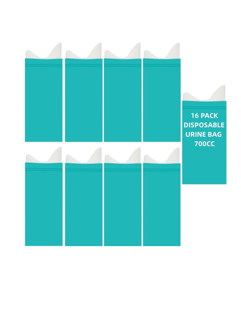 Excefore Emergency Unisex Disposable Urine Bags 8/12/16/24 Pack 700ML Portable Camping Travel Pee Vomit Portable Toilet Bag for Traffic Jams, Camping, Hiking, Pregnant,Men Women Patient, Kids Brief Relief - Image 1