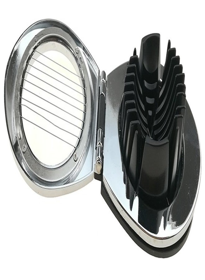 Unigift Stainless Steel Egg Slicer With 3 Slicing Styles - Image 4