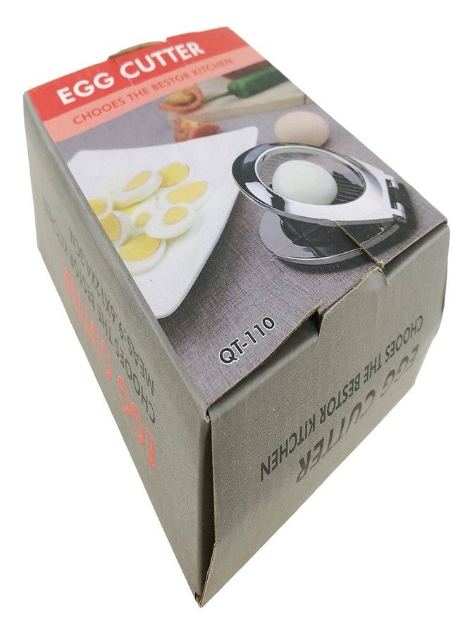 Unigift Stainless Steel Egg Slicer With 3 Slicing Styles - Image 5