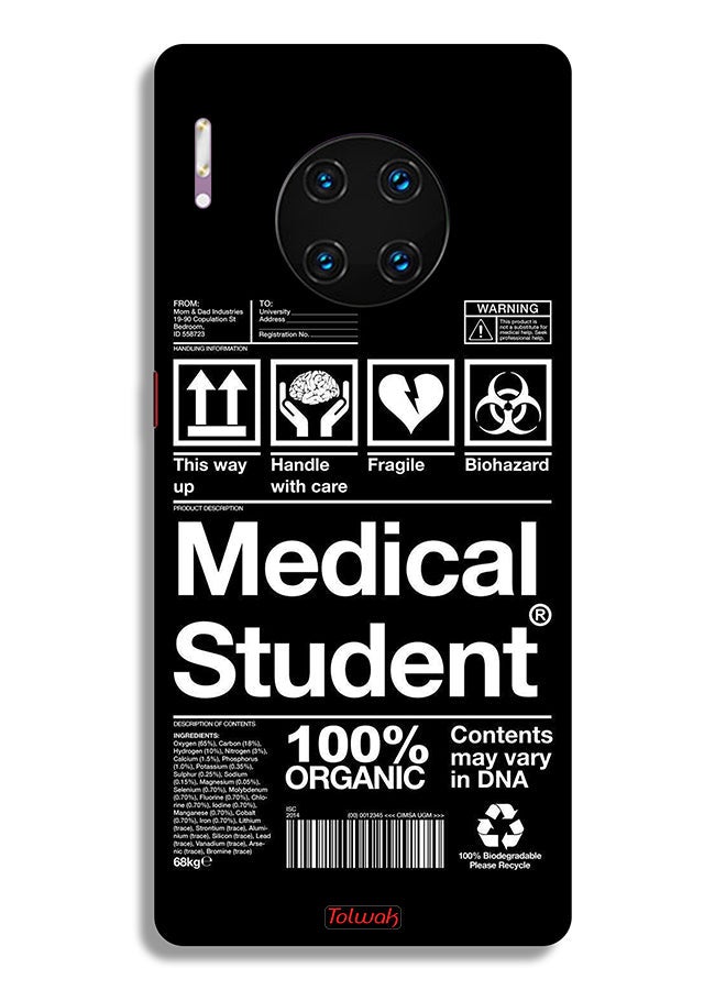 Tolwak Huawei Mate 30 Pro 5G Protective Case Cover Medical Student Sticker - Image 2