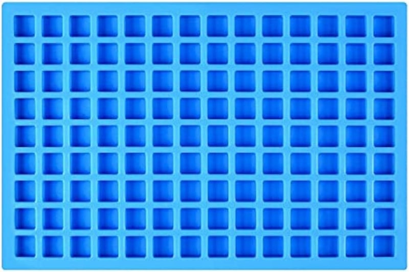 CAKETIME Square Silicone Candy Molds - Mini Silicone Molds for Hard Candy, Chocolate, Gummy, Caramel, Ganache, Ice Cubes (1) - Image 1