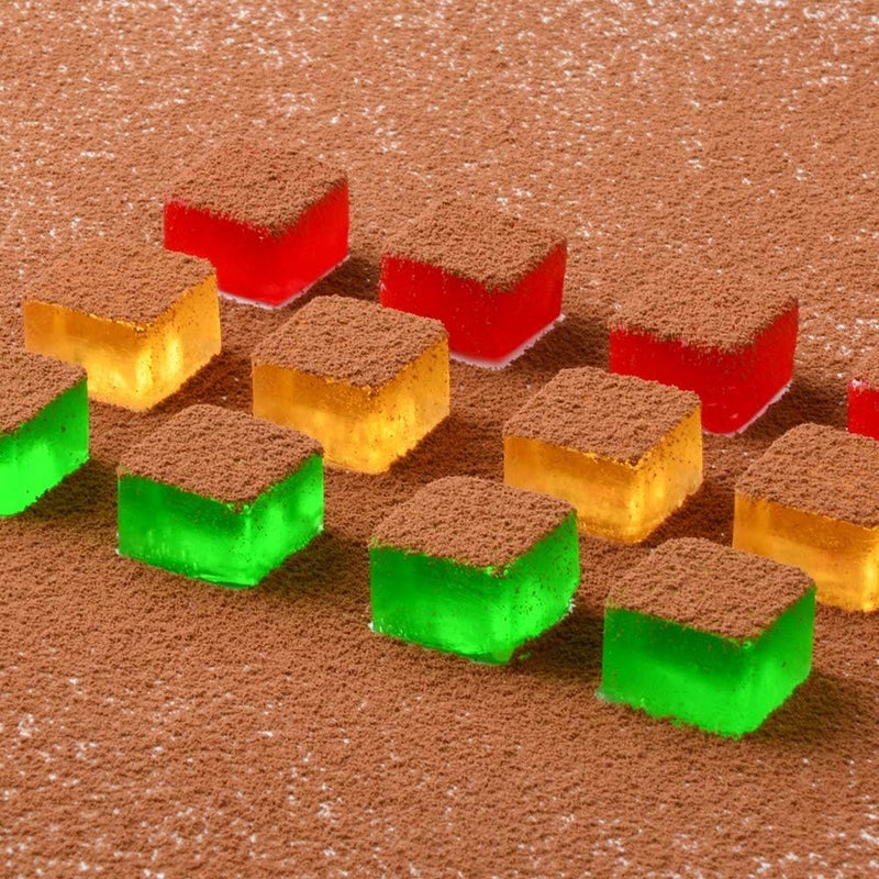 CAKETIME Square Silicone Candy Molds - Mini Silicone Molds for Hard Candy, Chocolate, Gummy, Caramel, Ganache, Ice Cubes (1) - Image 5