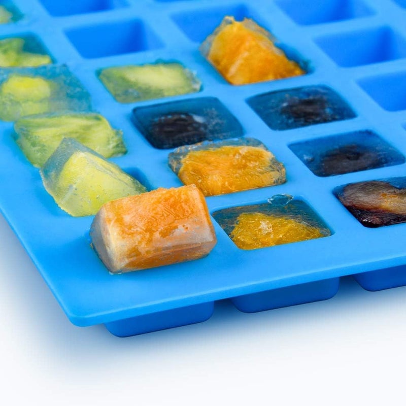 CAKETIME Square Silicone Candy Molds - Mini Silicone Molds for Hard Candy, Chocolate, Gummy, Caramel, Ganache, Ice Cubes (1) - Image 4