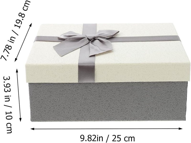 Valentine Bowknot Box Hardboard Festival Storage Case for Chocolates Candies Birthday Anniversary Packaging - Image 2