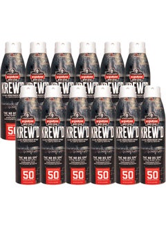 Ergodyne Ergodyne KREWD 6353 Sunscreen Spray Broad Spectrum SPF 50 Water Resistant 55 oz 12Pack 