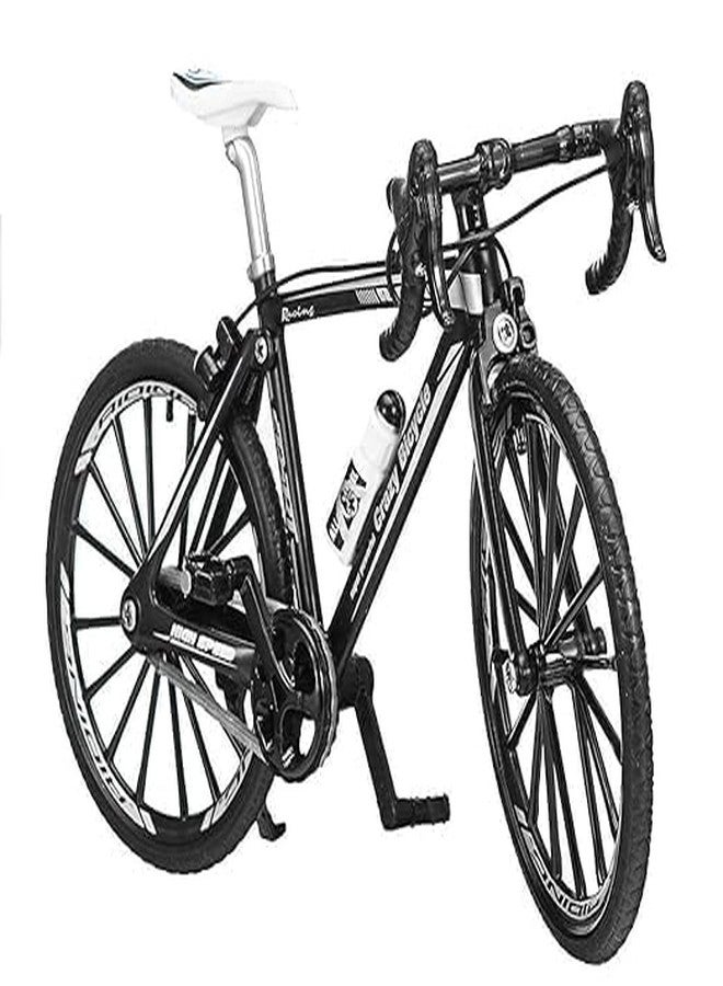 Samtop Miniature Die-Cast Racing Bicycle Model, 1:10 Scale Cast Zinc Alloy Miniature Decor Multicolor (Pack of 6) - Image 1