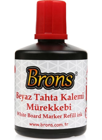 Whiteboard Marker Ink Red 100 cc. BR-355