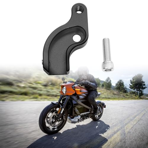 Topparall Neutral Gear Shift Assist Kit Fit for Harley Davidson Touring Softail Aluminum Alloy Neutral Shift Auxiliary Bracket Mount Black - Image 4