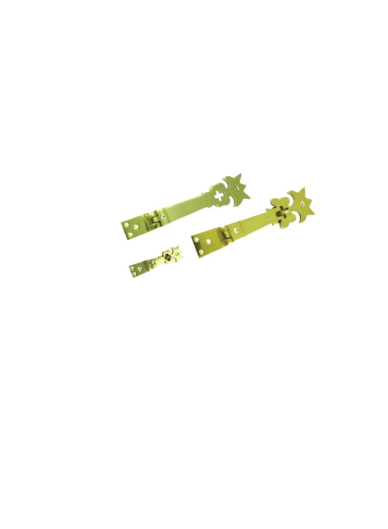 Robustline Brass Chand Tara Hasp & Staple (3 Inch) - Image 1