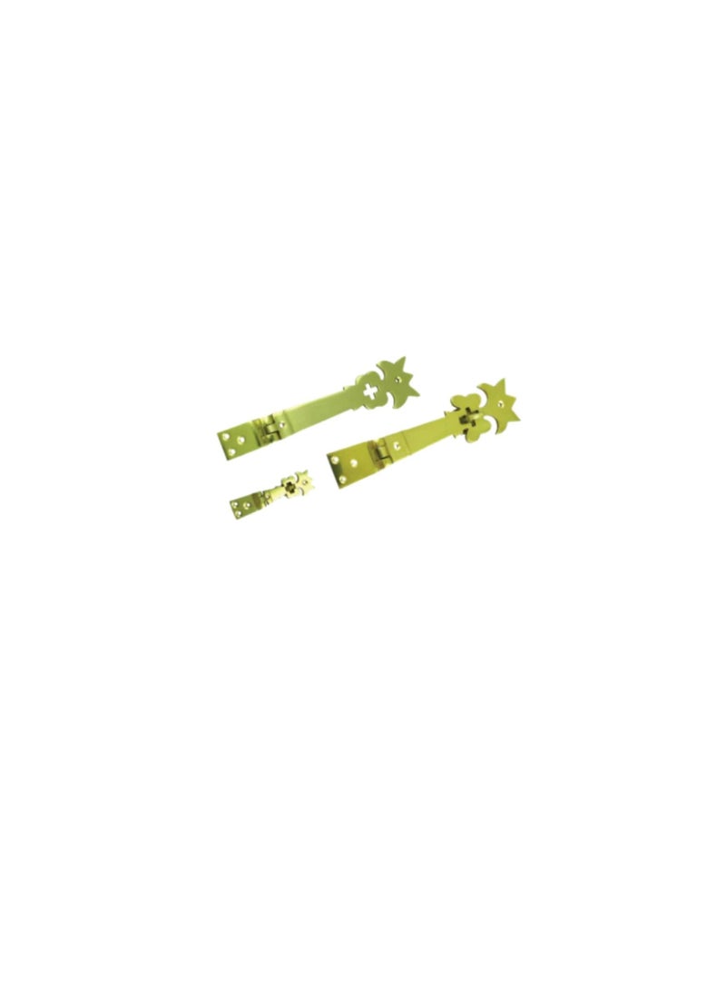 Robustline Brass Chand Tara Hasp & Staple (3 Inch) - Image 2