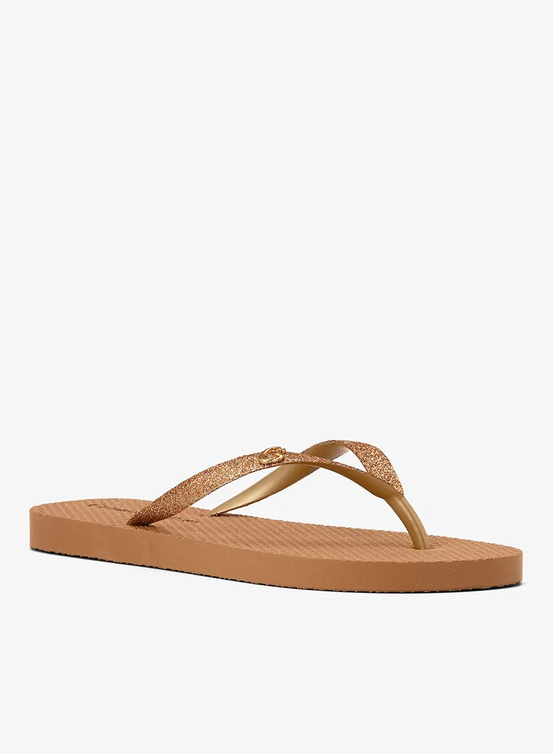 Carmen Steffens Golden Shine Flip-Flop