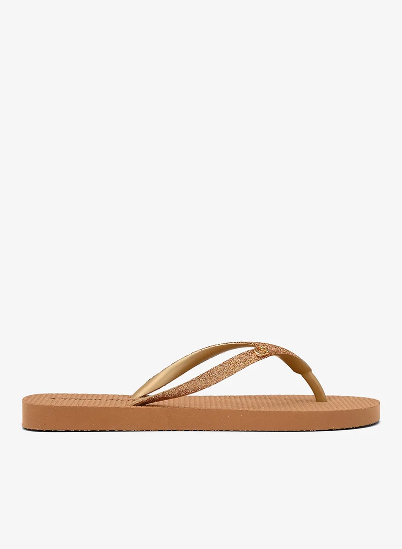Carmen Steffens Golden Shine Flip-Flop