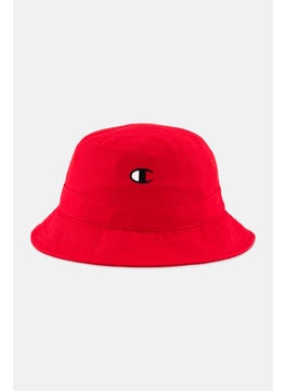 Champion Kids Boy Brand Logo Bucket Hat, Red  - Image 1