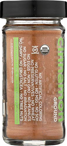Spicely Organic Cinnamon Ground Ceylon 1.4 Oz Certified Gluten-Free - Image 2