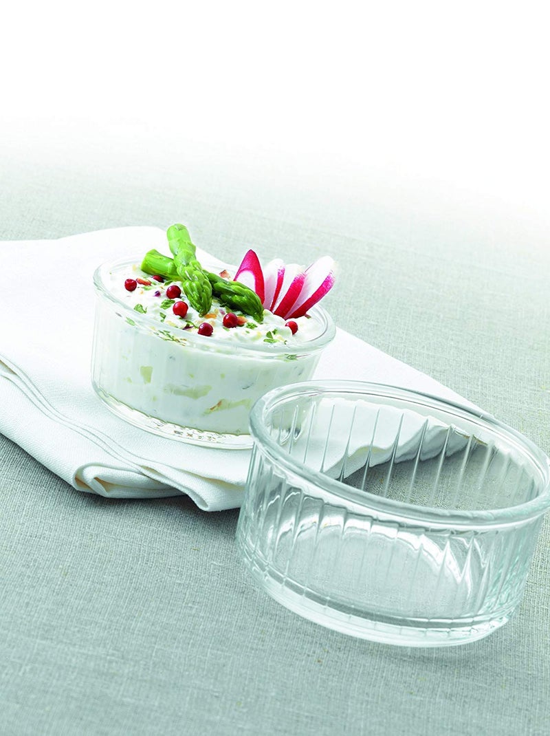 Duralex Ovenchef Clear Ramekin 10 CM 4 Pcs 240ML (6009AC) - Image 4