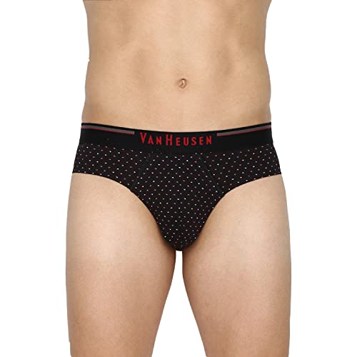 Van Heusen Men Briefs - 100% Combed Cotton - Pack of 3 - Anti Bacterial, Super Soft_10006_Cp-27, Cp-28, Cp-30_XL, Multicolor - Image 2