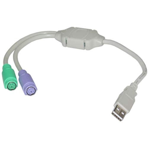 Posh USB to PS2 Converter Cable for Keyboard Mouse - Image 2