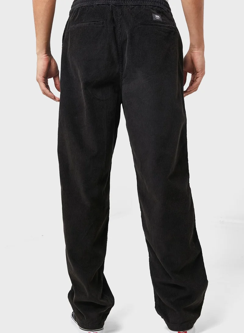 VANS Range Baggy Tapered Acid Wash Cord Pants