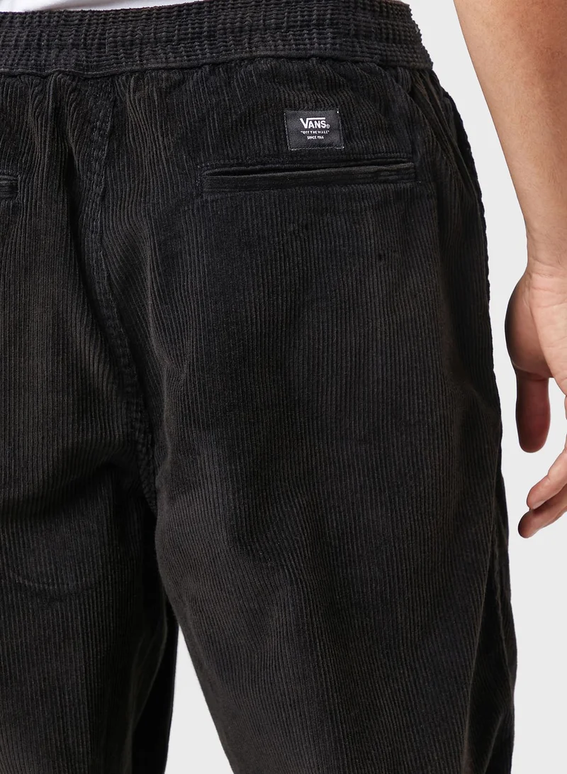 VANS Range Baggy Tapered Acid Wash Cord Pants