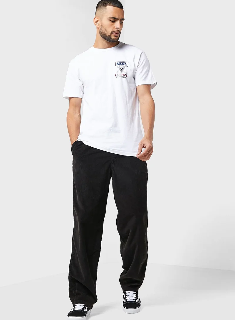 VANS Range Baggy Tapered Acid Wash Cord Pants