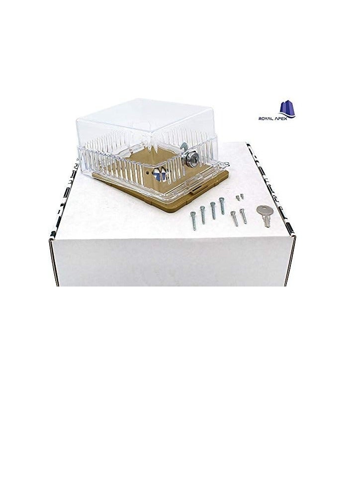 Clear Plastic Thermostat Guard Universal Compatibility (BTG-EK) - Image 3