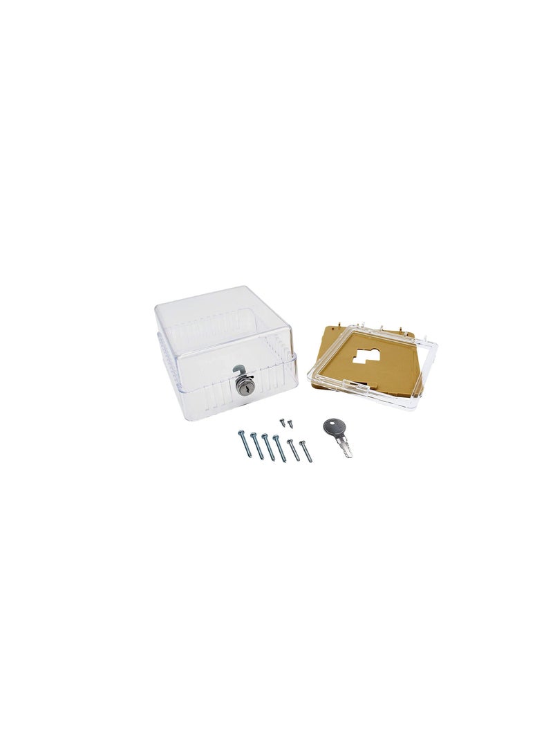 Clear Plastic Thermostat Guard Universal Compatibility (BTG-EK) - Image 1