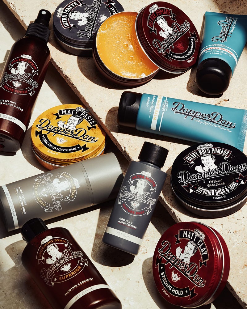 Dapper Dan Matt Paste, High Hold Low Shine Hair Paste for Men, Versatile Hair Product with Flexible Hold for All Styles, Vintage Cologne Fragrance, 2 x 3.38 fl oz - Image 4