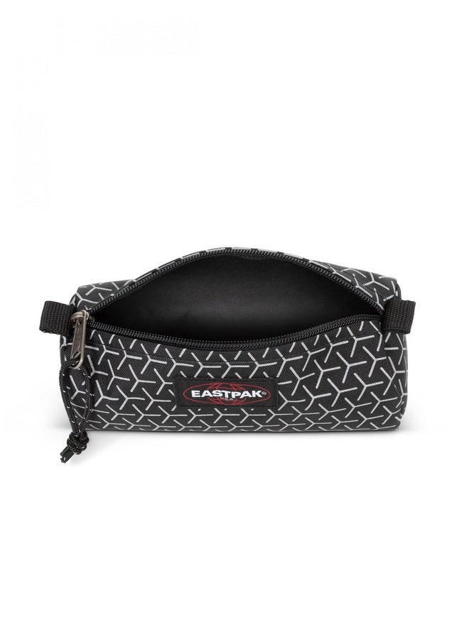 EASTPAK Benchmark Single Small Pencil Case - Refleks Metal Black  - Image 2