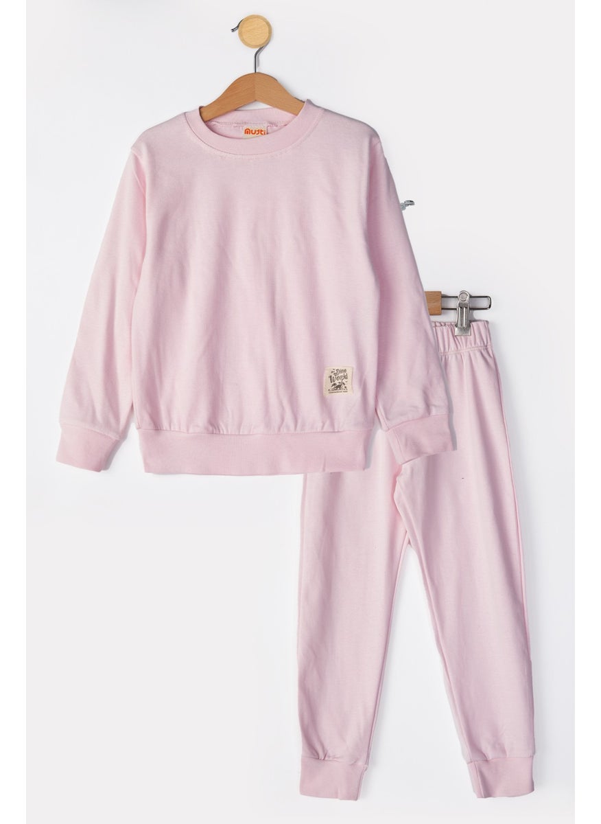 Basic Emblem 2 Thread Crew Neck Seasonal Children's Tracksuit - pzsku/Z16FA8EA05D179004F074Z/45/_/1735409250/81b54f31-9a98-4207-aa78-5d81aa14c67e