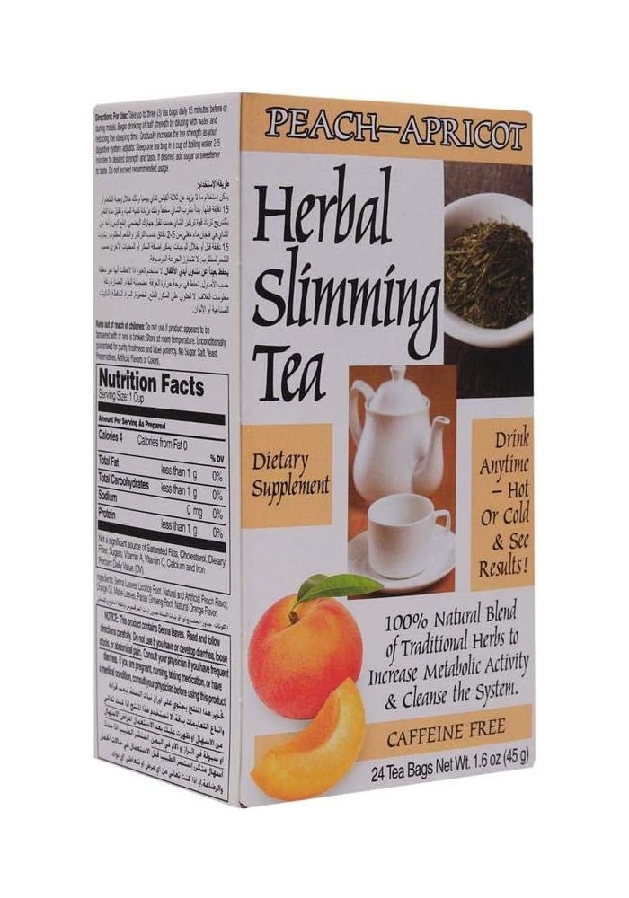 21st Century شاي التخسيس العشبي من القرن 21 - خوخ ومشمش - Image 2