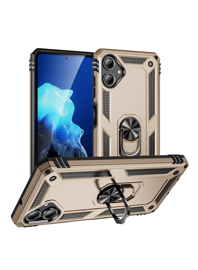 اس-توب جراب لهاتف Samsung Galaxy A06 4G مقاوم للصدمات مصنوع من مادة TPU + PC مع حامل - Image 1