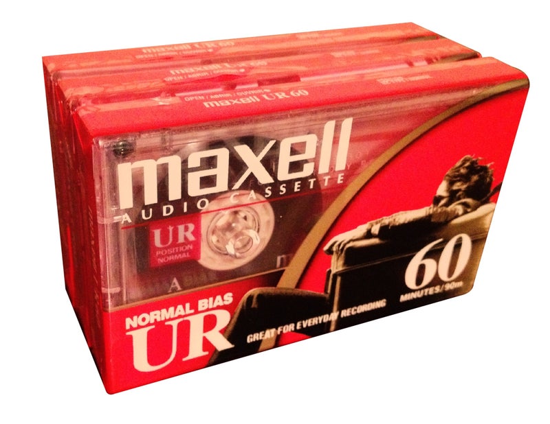 Maxell Maxell Audio Cassette UR60 (3 Pack)