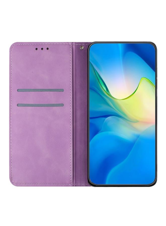 اس-توب جراب لهاتف Redmi Note 10 4G، جراب هاتف جلدي منقوش عرقيًا - Image 3