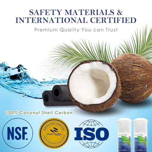 Water Filter Tec NSF Certified 5 Stage Reverse Osmosis RO Water Filters Replacement Set 100 GPD RO Membrane Standard 10 Inch Inline Water Filter with 1/4-Inch Quick-Connect - Image 3