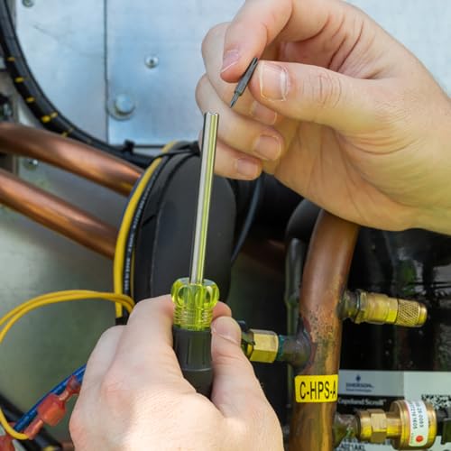 Klein Tools مفك دقيق من كلاين تولز 32328، مفك متعدد الرؤوس 27 في 1، رؤوس لإصلاح منتجات آبل، مغناطيس نادر الأرض، إصلاح إلكتروني - Image 5