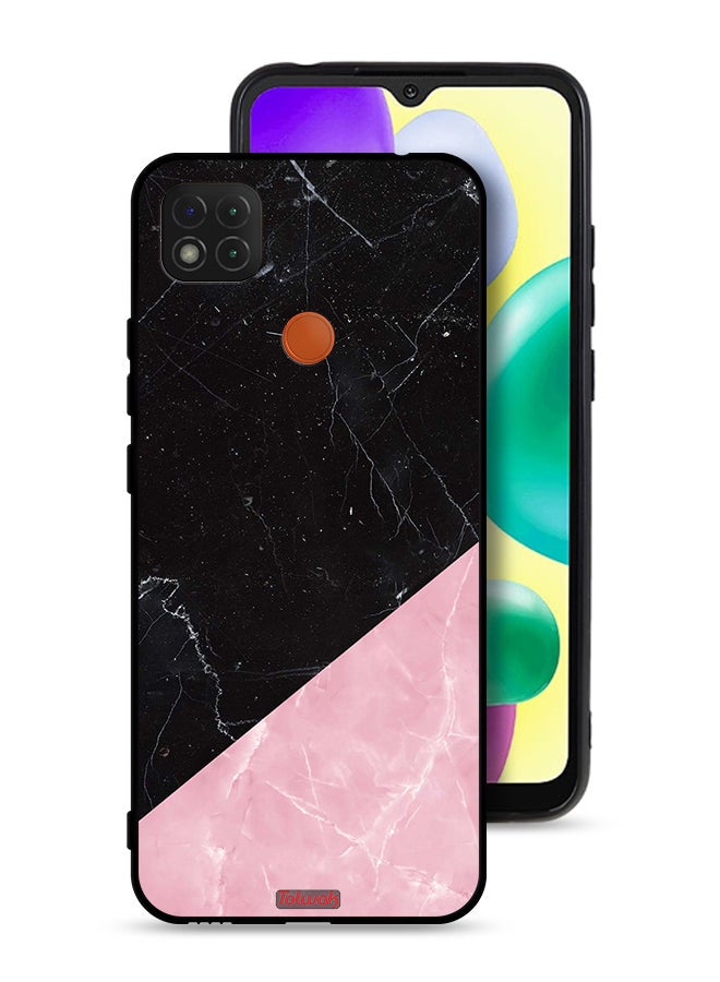 Tolwak Xiaomi Redmi 9C Protective Case Cover Marble Pattern - Image 1