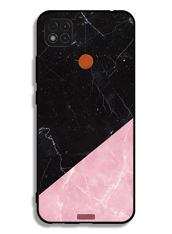 Tolwak Xiaomi Redmi 9C Protective Case Cover Marble Pattern - Image 2
