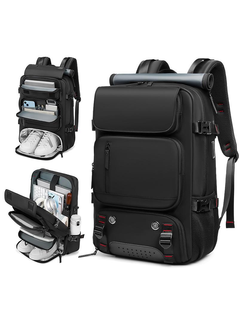 Bluejw Rucksack Bag For Men And Women Large Water Resistant Trekking Hiking Bag Travel Backpack - Image 1