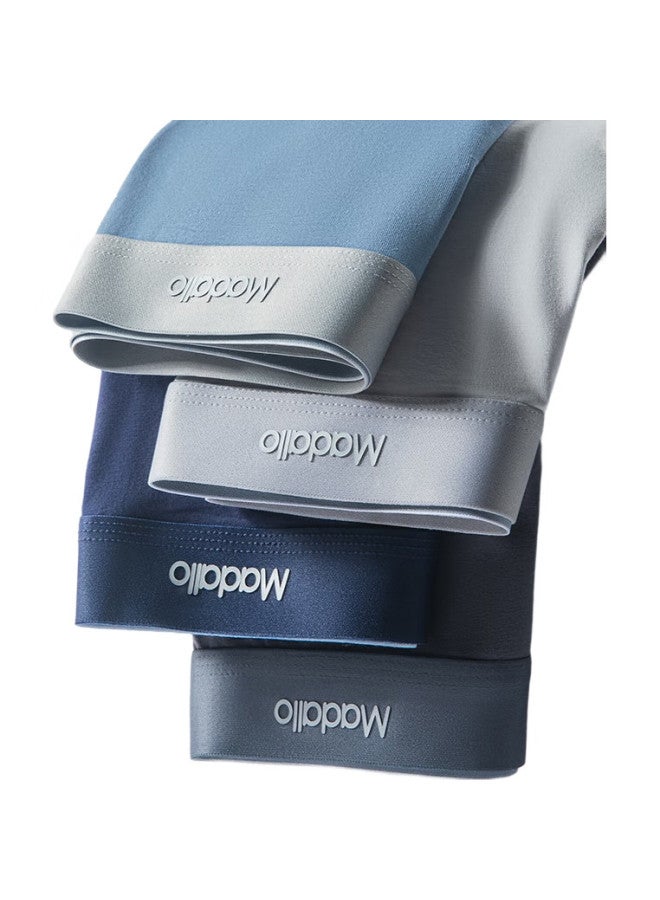 Modal 5-Pack Men'S Long Staple Cotton 7A Antibacterial Breathable Flat-Angle Loose Youth Four-Corner Shorts Head 24 Styles - Image 2