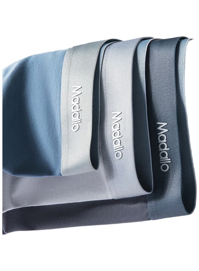 Modal 5-Pack Men'S Long Staple Cotton 7A Antibacterial Breathable Flat-Angle Loose Youth Four-Corner Shorts Head 24 Styles - Image 1