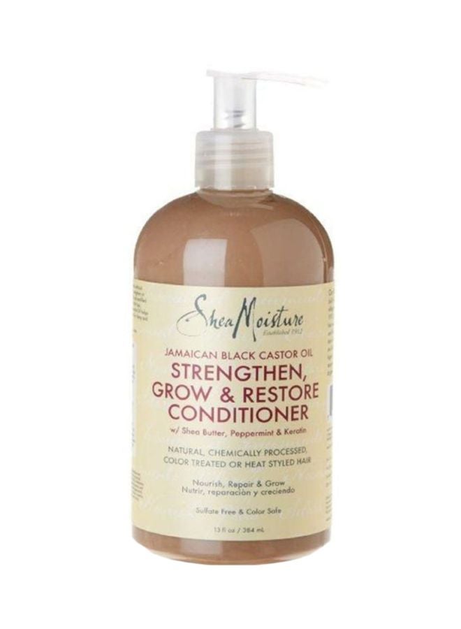 SheaMoisture Strengthen Grow And Restore Conditioner 384ml - Image 1