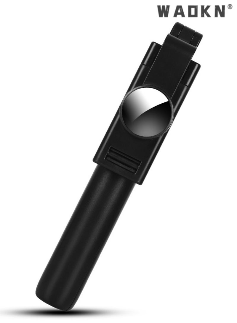 WAOKN Gimbal Stabilizer for Smartphone Extendable Selfie Stick Tripod with Wireless Remote and Auto-Balance Phone Holder for All Cell Phone, 360° Rotation Tripod with Wireless Remote, Portable Phone Holder, Auto Balance 1-Axis Gimbal for Smartphones Tiktok Vlog Youtuber Live Video Record - Image 4