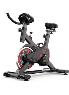 ETG Exercise Bike, Home Gym Exercise Bike with LCD Screen, Professional Seat and Mobile Holder 85*45*102CM  - Image 1